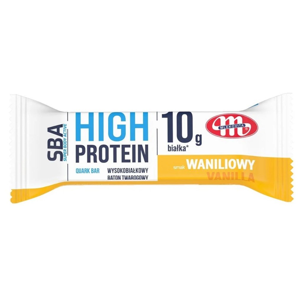 Mlekovita SBA High Protein Quark Bar waniliowy