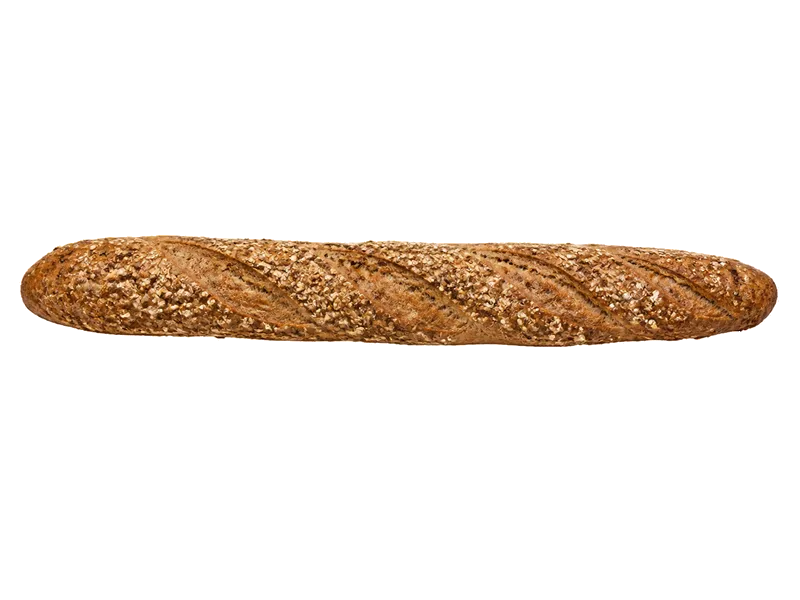 Bagietka pełnoziarnista – białko 8g, kalorie 260 kcal, węglowodany i tłuszcz na 100g | zdrowe odżywianie