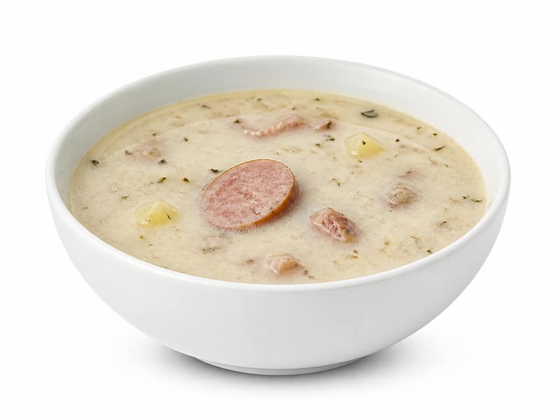 Barszcz biały – białko 2g, kalorie 42 kcal, węglowodany i tłuszcz na 100g | zdrowe odżywianie