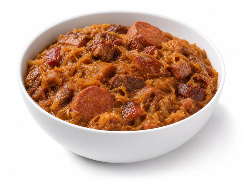 Bigos – białko 7g, kalorie 108 kcal, węglowodany i tłuszcz na 100g | zdrowe odżywianie