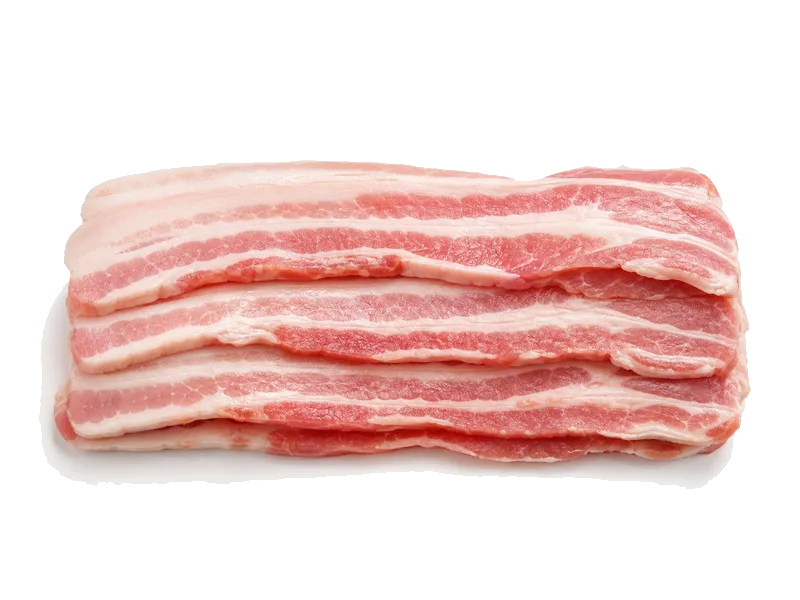 Boczek surowy – białko 12g, kalorie 541 kcal, węglowodany i tłuszcz na 100g | zdrowe odżywianie