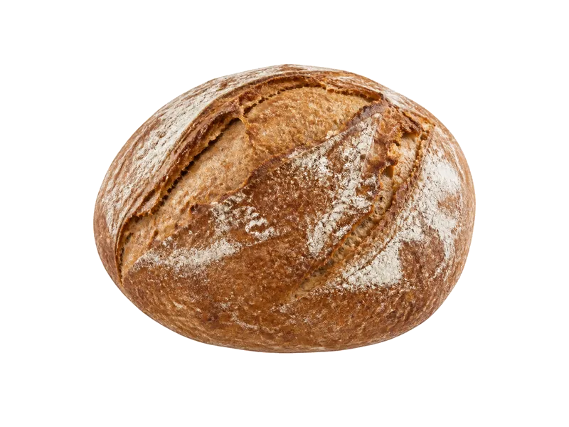 Chleb pszenno żytni wiejski – białko 6.8g, kalorie 227 kcal, węglowodany i tłuszcz na 100g | zdrowe odżywianie