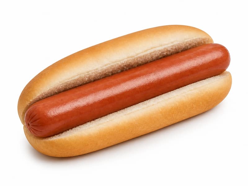 Hot Dog – białko 10g, kalorie 290 kcal, węglowodany i tłuszcz na 100g | zdrowe odżywianie