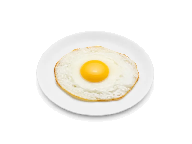 Jajko sadzone – białko 13.6g, kalorie 196 kcal, węglowodany i tłuszcz na 100g | zdrowe odżywianie