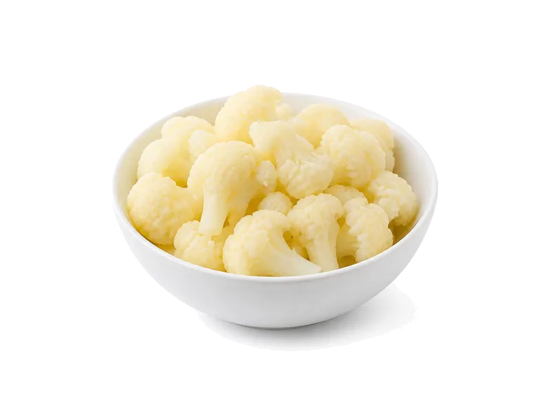 Kalafior (ugotowany) – białko 1.8g, kalorie 19 kcal, węglowodany i tłuszcz na 100g | zdrowe odżywianie