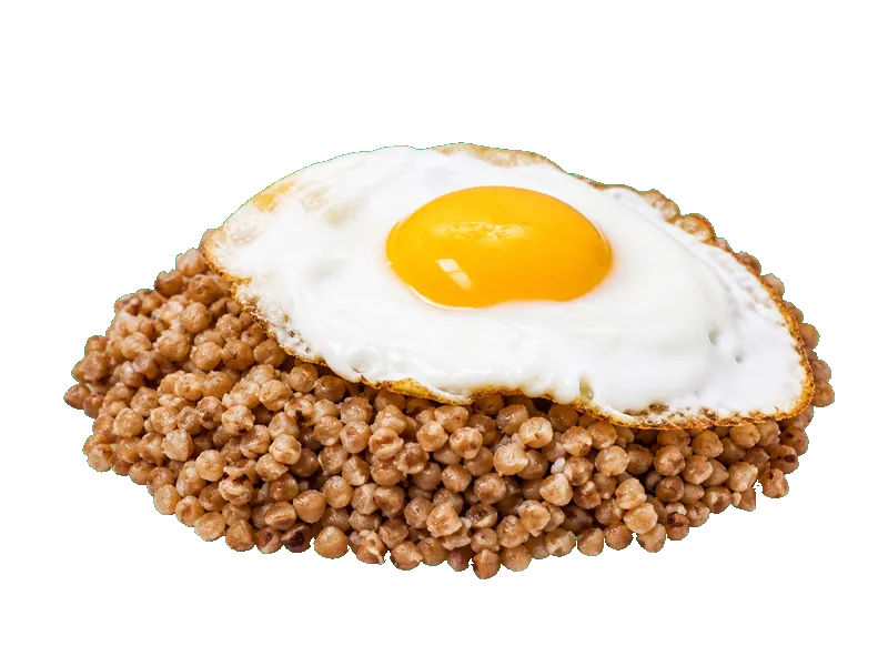 Kasza gryczana z jajkiem – białko 6g, kalorie 130 kcal, węglowodany i tłuszcz na 100g | zdrowe odżywianie