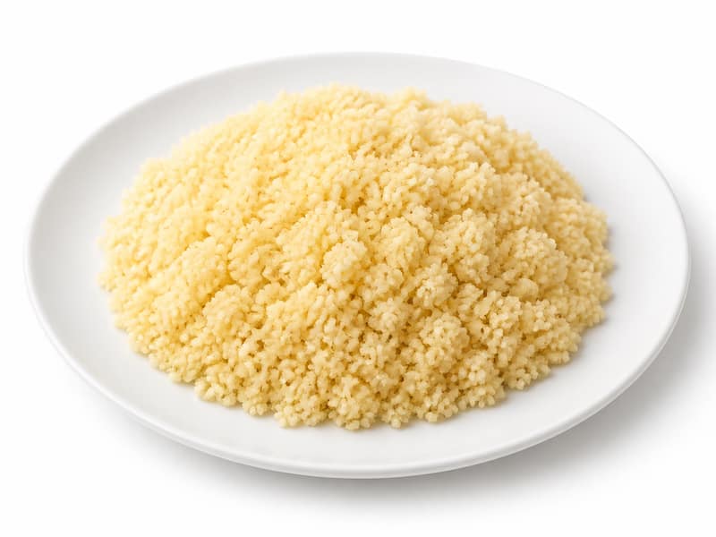 Kasza kuskus (gotowana) – białko 3.8g, kalorie 112 kcal, węglowodany i tłuszcz na 100g | zdrowe odżywianie