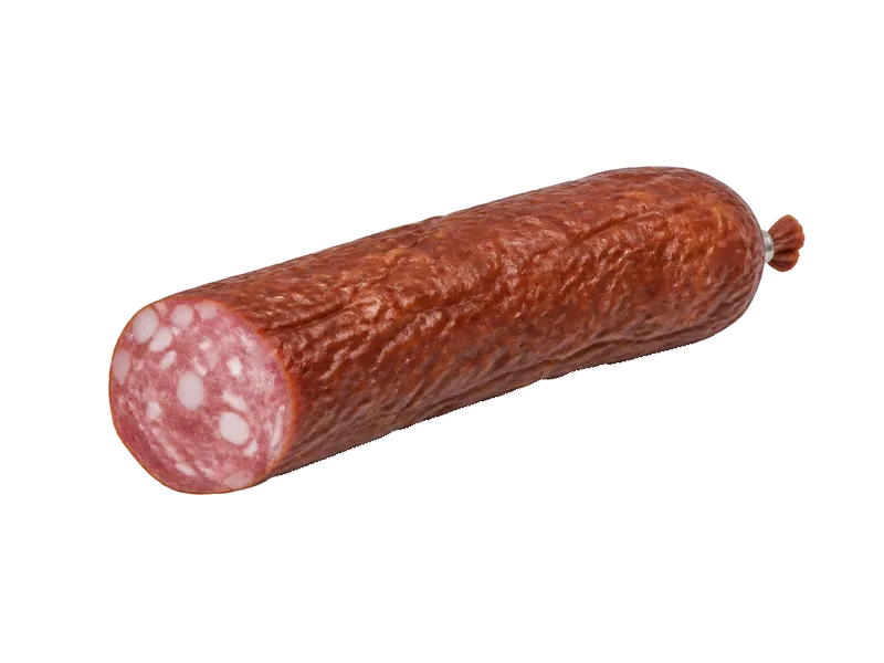 Kiełbasa krakowska sucha – białko 25.6g, kalorie 326 kcal, węglowodany i tłuszcz na 100g | zdrowe odżywianie