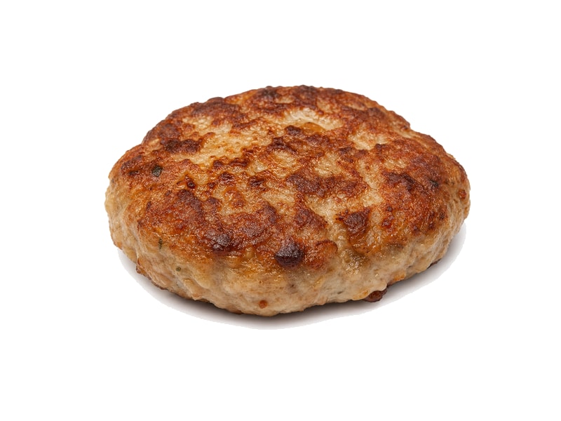 Kotlety mielone drobiowe – białko 17g, kalorie 195 kcal, węglowodany i tłuszcz na 100g | zdrowe odżywianie