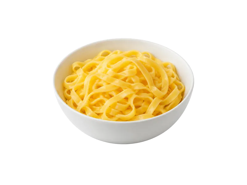 Makaron jajeczny (ugotowany) – białko 5.7g, kalorie 146 kcal, węglowodany i tłuszcz na 100g | zdrowe odżywianie