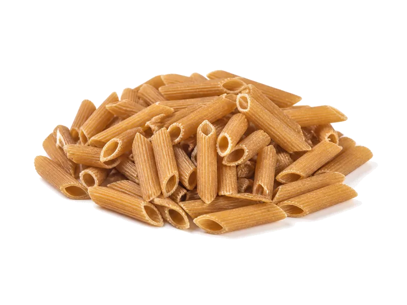 Makaron pełnoziarnisty Pióra (nieugotowany) – białko 15g, kalorie 340 kcal, węglowodany i tłuszcz na 100g | zdrowe odżywianie