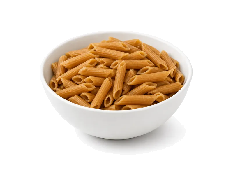 Makaron pełnoziarnisty (ugotowany) – białko 5.3g, kalorie 124 kcal, węglowodany i tłuszcz na 100g | zdrowe odżywianie