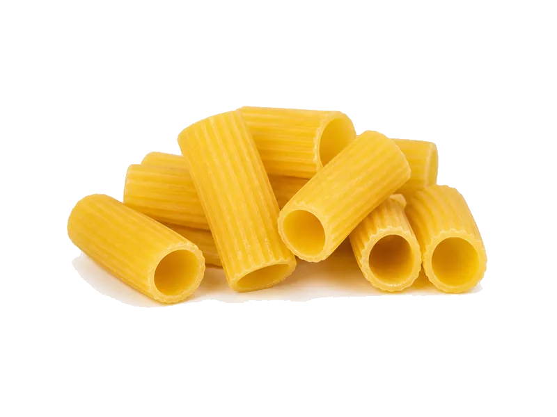 Makaron rigatoni (suchy) – białko 13g, kalorie 371 kcal, węglowodany i tłuszcz na 100g | zdrowe odżywianie