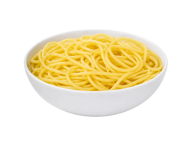 Makaron Spaghetti (ugotowany) – białko 7g, kalorie 154 kcal, węglowodany i tłuszcz na 100g | zdrowe odżywianie