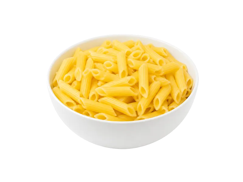 Makaron z pszenicy durum (ugotowany) – białko 5.2g, kalorie 156 kcal, węglowodany i tłuszcz na 100g | zdrowe odżywianie