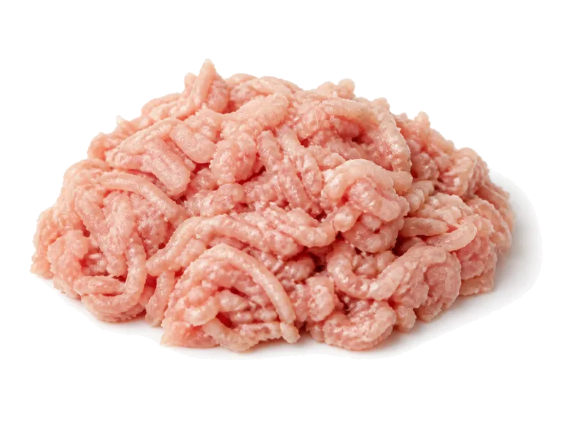 Mięso mielone drobiowe (kurczak, indyk) – białko 19g, kalorie 143 kcal, węglowodany i tłuszcz na 100g | zdrowe odżywianie