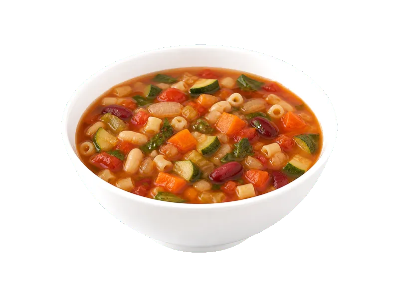 Minestrone – białko 2g, kalorie 45 kcal, węglowodany i tłuszcz na 100g | zdrowe odżywianie