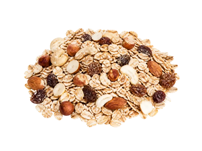 Musli – białko 9.2g, kalorie 382 kcal, węglowodany i tłuszcz na 100g | zdrowe odżywianie