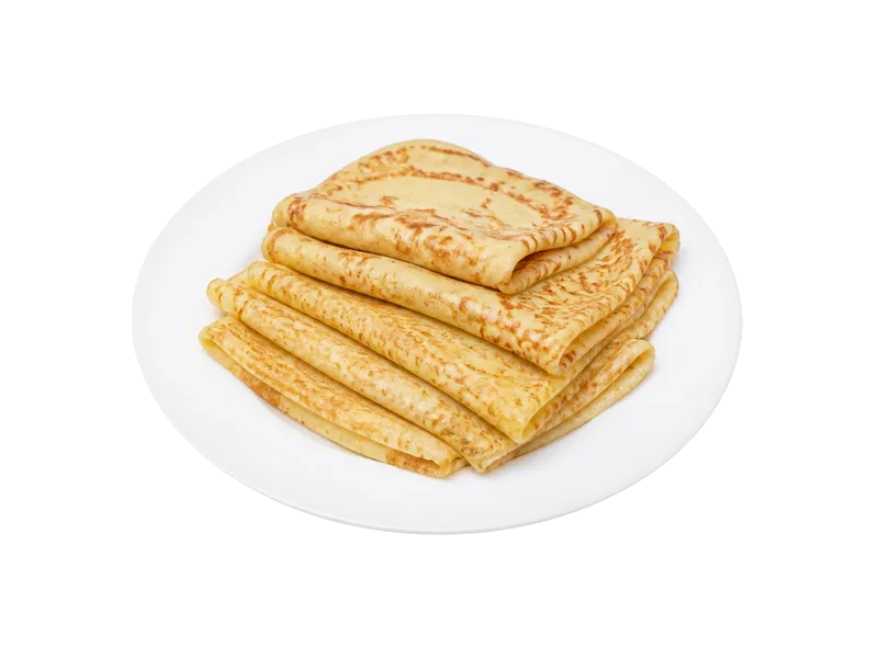Naleśniki z mąki pszennej – białko 8.1g, kalorie 212 kcal, węglowodany i tłuszcz na 100g | zdrowe odżywianie