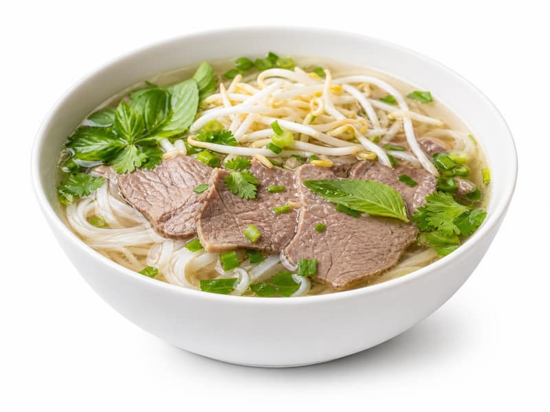 Pho (zupa ryżowa) – białko 4g, kalorie 55 kcal, węglowodany i tłuszcz na 100g | zdrowe odżywianie