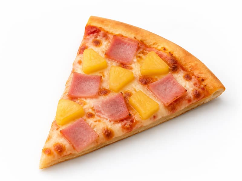 Pizza Hawajska – białko 11g, kalorie 255 kcal, węglowodany i tłuszcz na 100g | zdrowe odżywianie