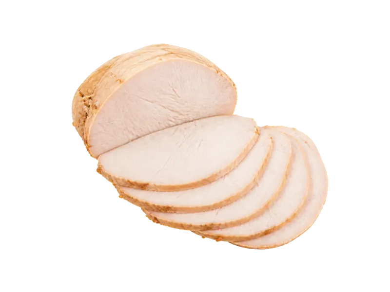 Polędwica z indyka w plastrach - Morliny – białko 16g, kalorie 89 kcal, węglowodany i tłuszcz na 100g | zdrowe odżywianie