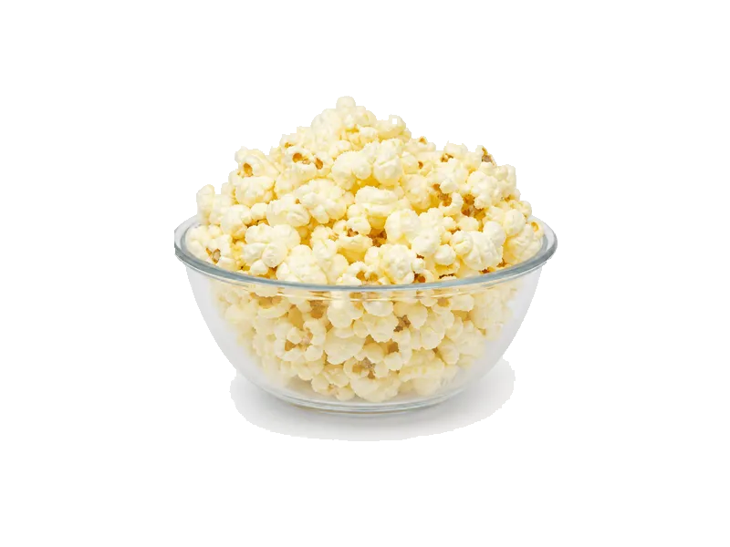 Popcorn (solony, gotowy) – białko 12g, kalorie 387 kcal, węglowodany i tłuszcz na 100g | zdrowe odżywianie