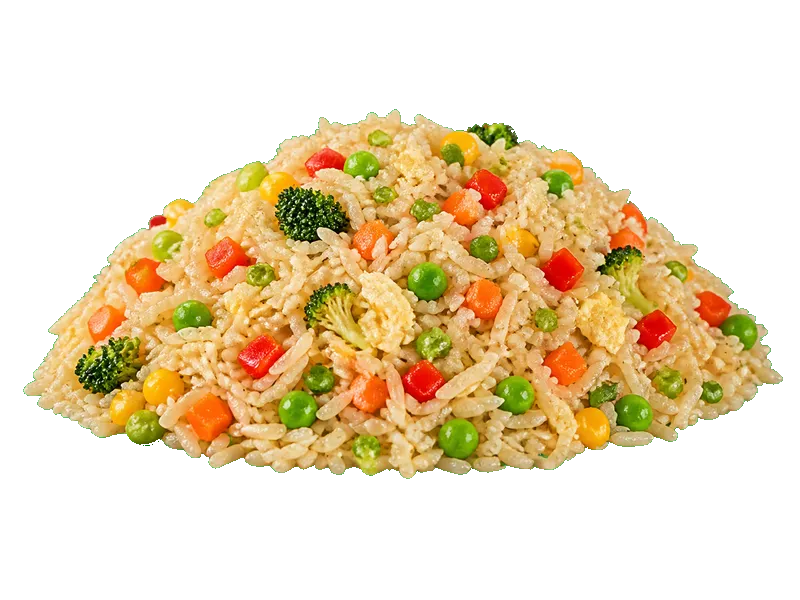 Ryż z warzywami – białko 2.5g, kalorie 95 kcal, węglowodany i tłuszcz na 100g | zdrowe odżywianie