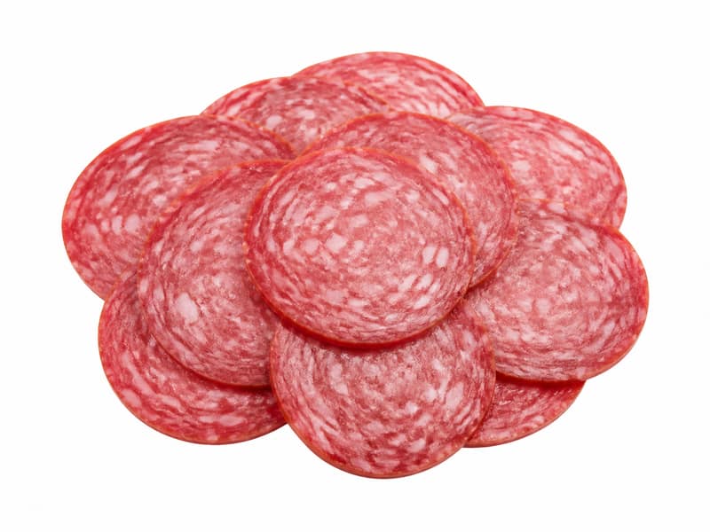 Salami – białko 22g, kalorie 420 kcal, węglowodany i tłuszcz na 100g | zdrowe odżywianie