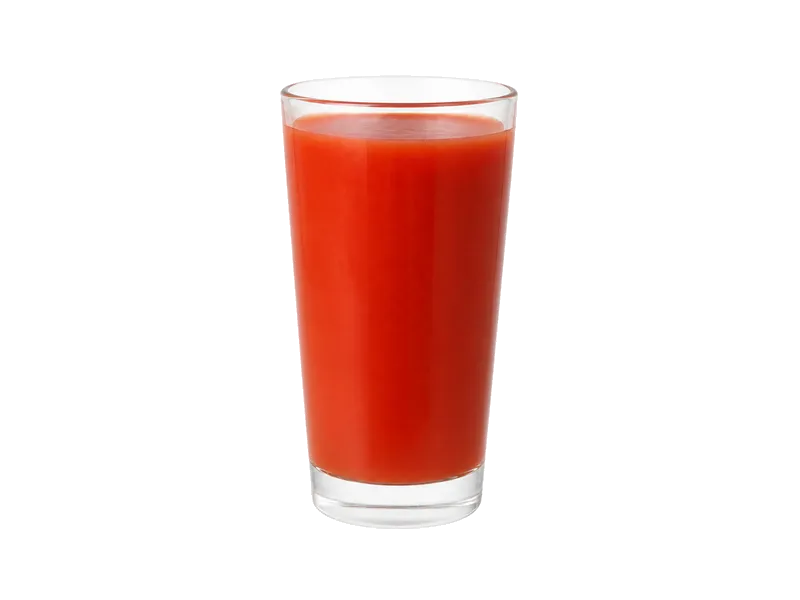 Sok pomidorowy – białko 0.8g, kalorie 18 kcal, węglowodany i tłuszcz na 100g | zdrowe odżywianie