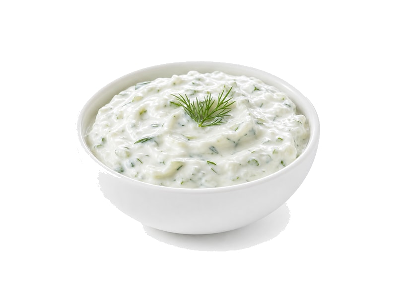 Sos tzatziki – białko 3g, kalorie 120 kcal, węglowodany i tłuszcz na 100g | zdrowe odżywianie