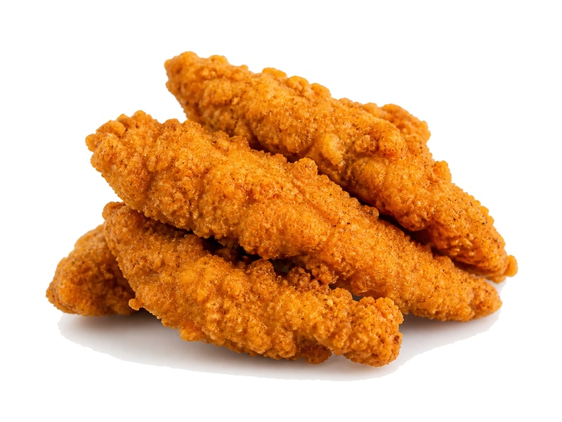 Stripsy z kurczaka – białko 18g, kalorie 280 kcal, węglowodany i tłuszcz na 100g | zdrowe odżywianie