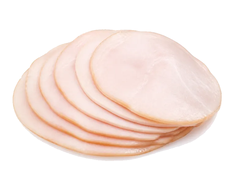 Szynka drobiowa – białko 18g, kalorie 98 kcal, węglowodany i tłuszcz na 100g | zdrowe odżywianie