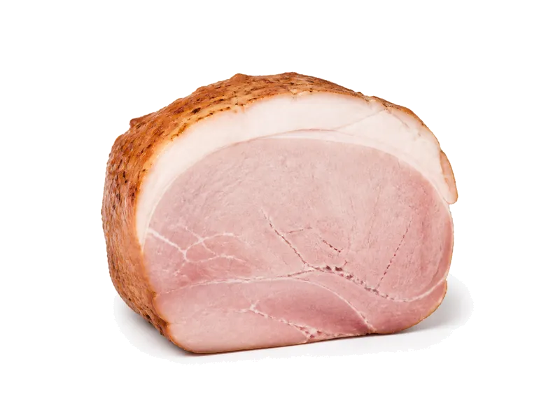 Szynka wieprzowa z tłuszczem, gotowana – białko 16.9g, kalorie 232 kcal, węglowodany i tłuszcz na 100g | zdrowe odżywianie