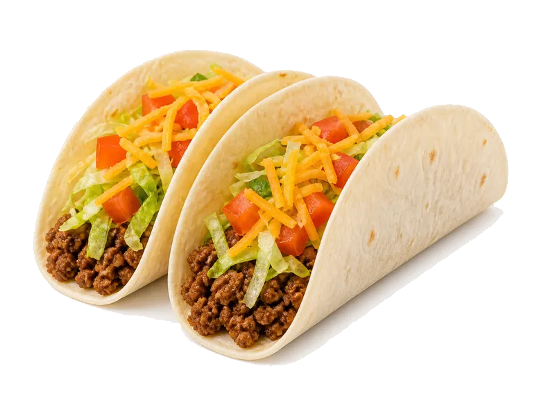 Tacos z wołowiną – białko 11g, kalorie 210 kcal, węglowodany i tłuszcz na 100g | zdrowe odżywianie