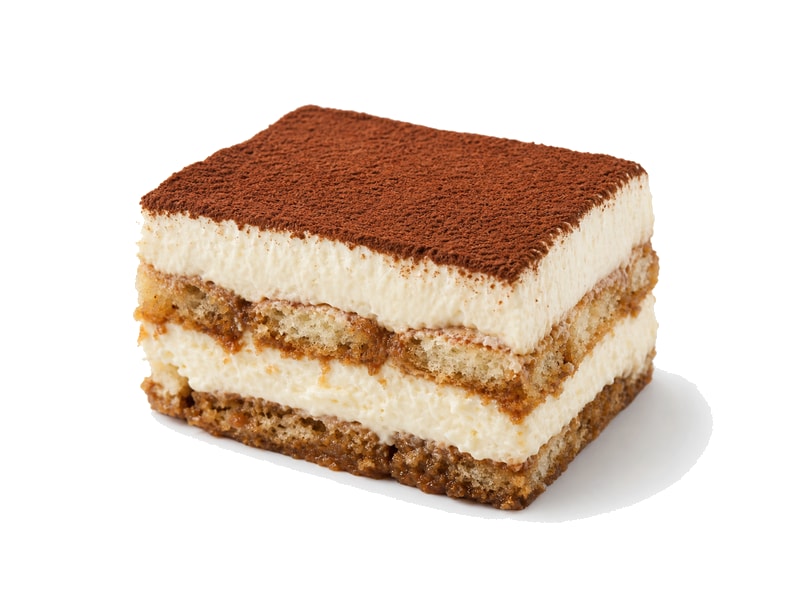 Tiramisu – białko 5g, kalorie 292 kcal, węglowodany i tłuszcz na 100g | zdrowe odżywianie