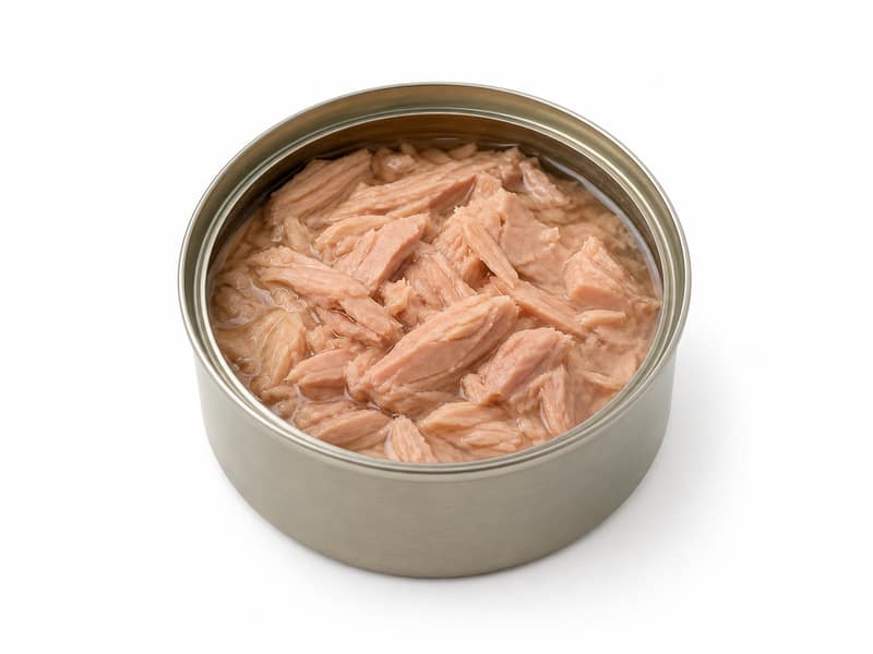 Tuńczyk w sosie własnym – białko 22g, kalorie 128 kcal, węglowodany i tłuszcz na 100g | zdrowe odżywianie