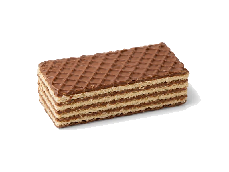 Wafel czekoladowy – białko 5g, kalorie 545 kcal, węglowodany i tłuszcz na 100g | zdrowe odżywianie