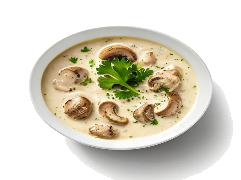 Zupa grzybowa – białko 2.5g, kalorie 58 kcal, węglowodany i tłuszcz na 100g | zdrowe odżywianie